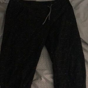 Black jogger pants